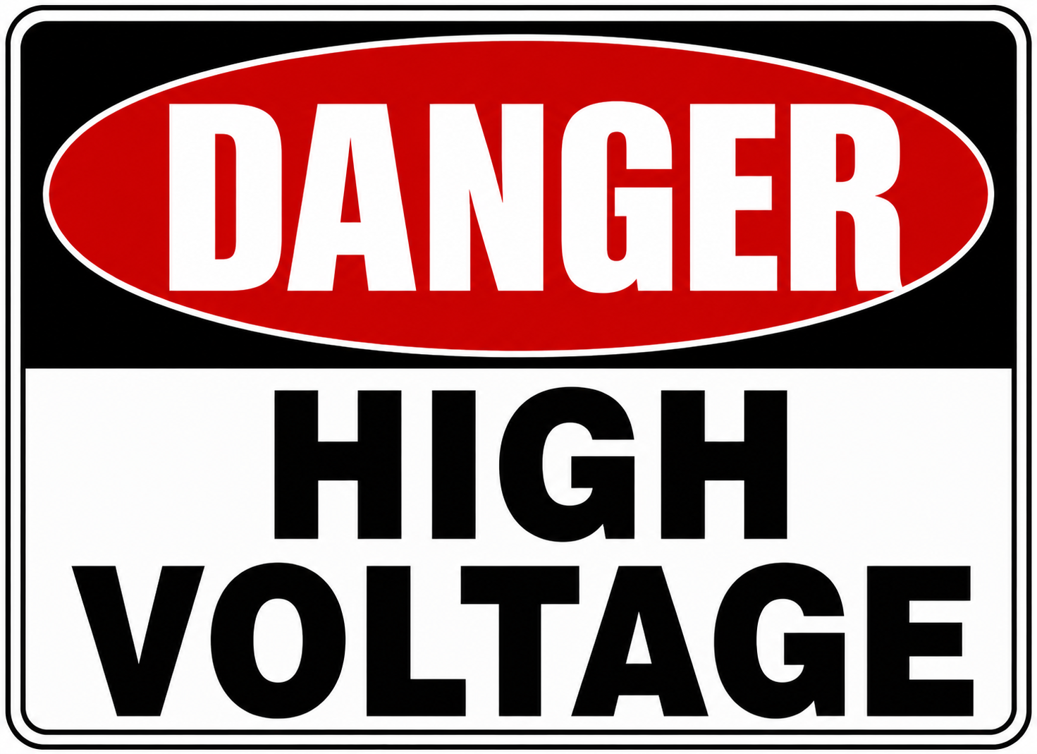 Danger — High Voltage