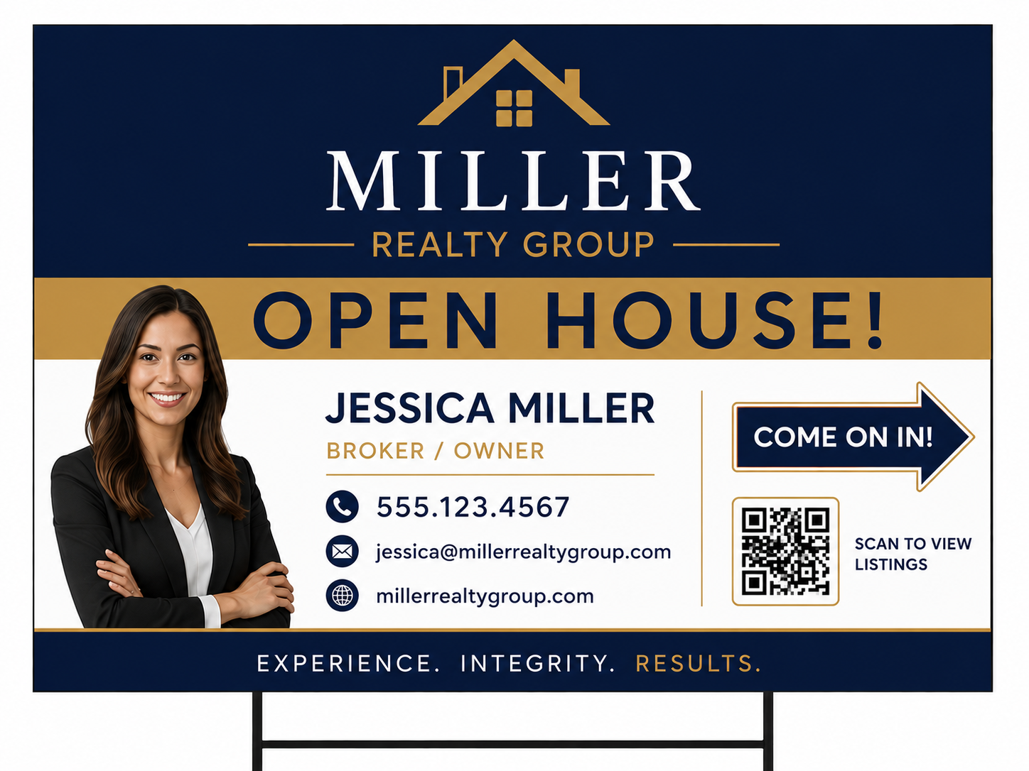 Open House Sign